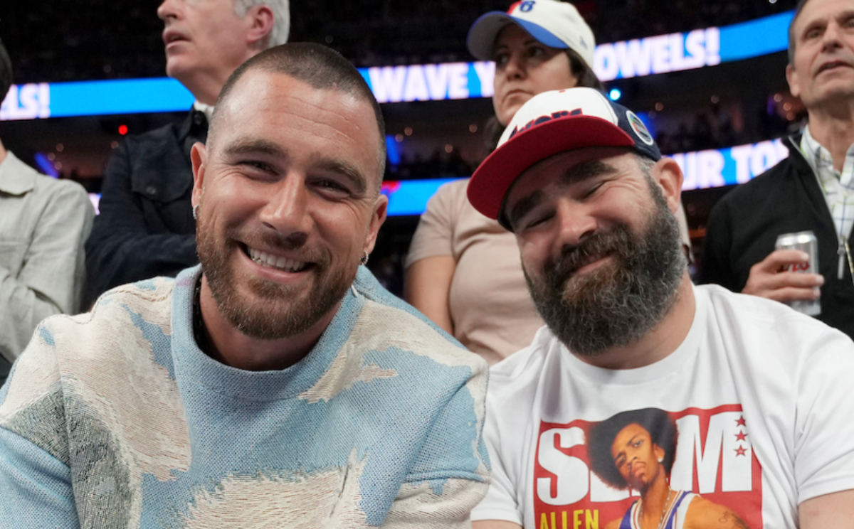 Travis and Jason Kelce 'could land $100MILLION New Heights deal' with the NFL stars 'in conversations about a new contract' for their podcast - with the show surging in popularity after Chiefs star began dating Taylor Swift