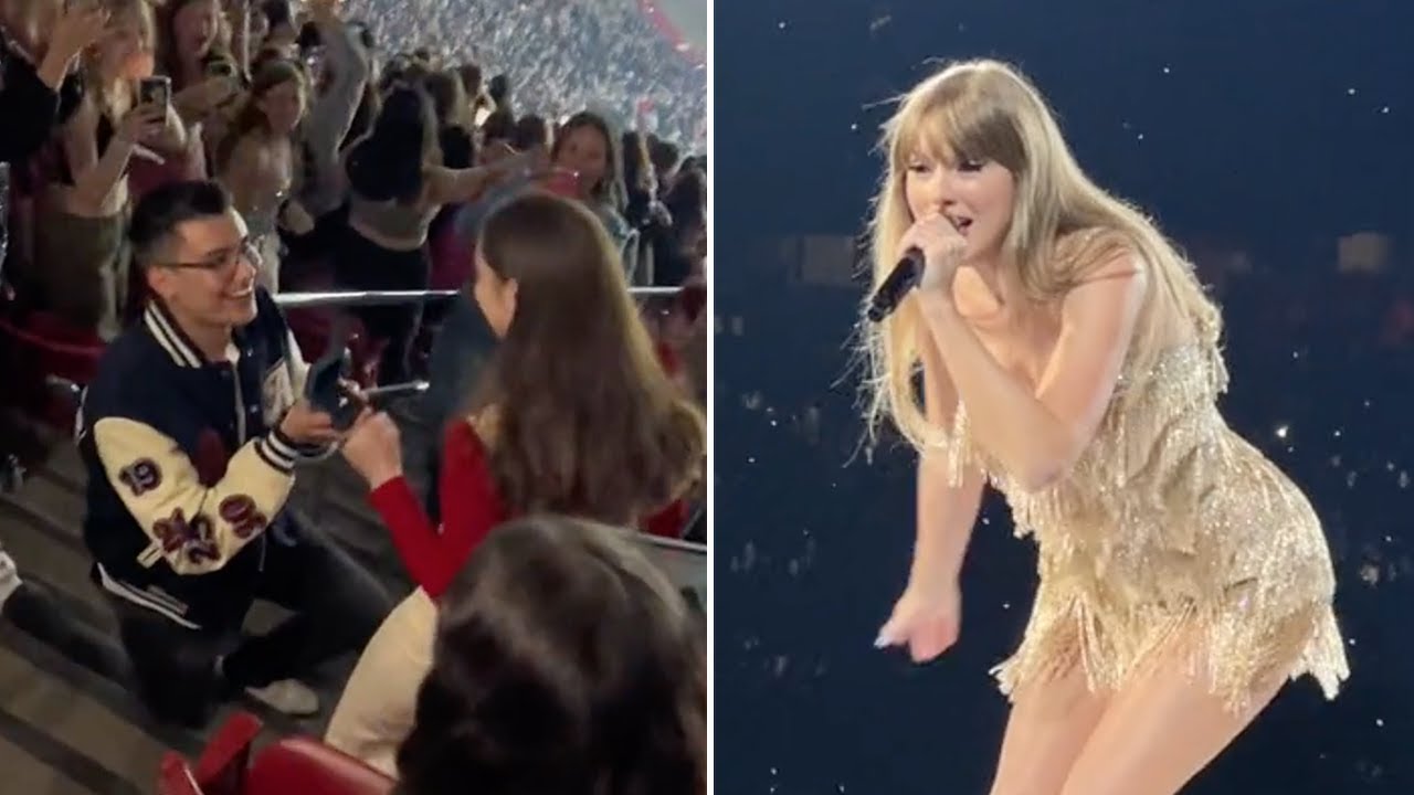 3 'Love Story' proposals spotted at Taylor Swift's first 'Eras Tour' concert in S'pore