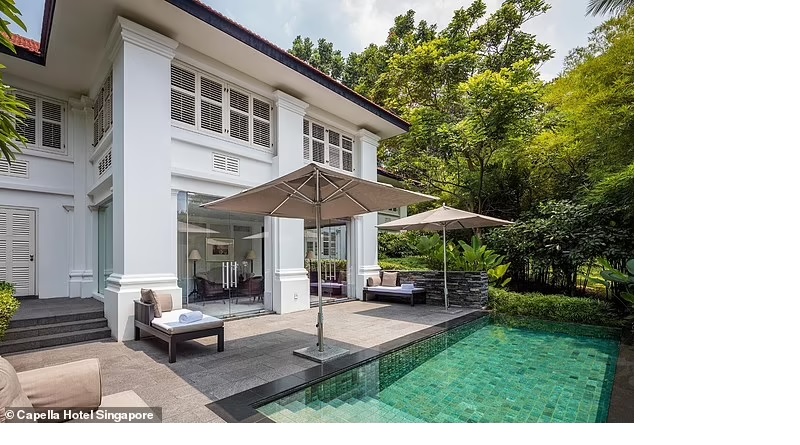 "Exploring Taylor Swift's Luxurious $21,000-a-Night Villa in Singapore: A Private Oasis with Rainforest Views and a Lap Pool Fit for Royalty, as She Embarks on Her Eras Tour"