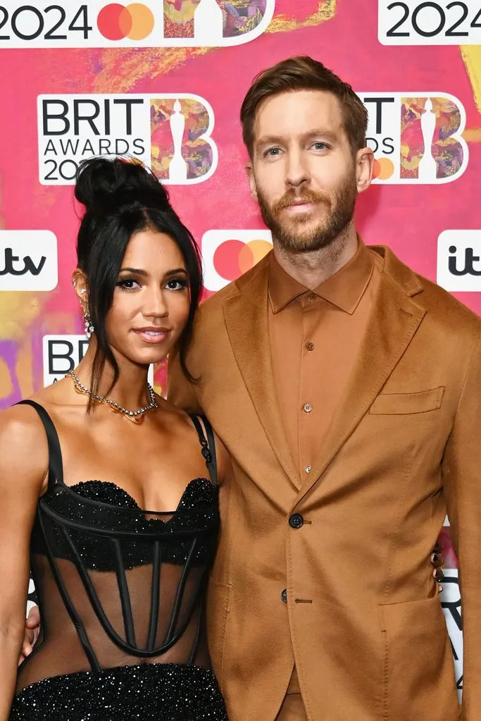 Taylor Swift's ex-boyfriend Calvin Harris praises wife Vick Hope live on stage in rare moment of PDA
