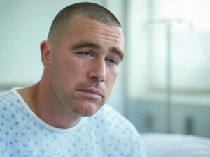 Breaking News: Travis Kelce Hospitalized and Shaves Head After Shocking Cancer Diagnosis Confirmed by Doctors
