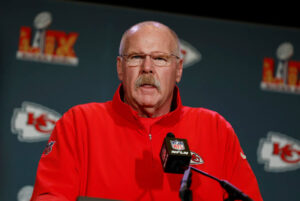 ‘This Might Be the End’ – Andy Reid’s Bizarre Message Has Chiefs Nation on Edge Kansas City, MO – Kansas City Chiefs head coach Andy Reid has sparked a wave of speculation and concern after delivering a cryptic message during a post-practice interview that left fans wondering about the future of the franchise. In what was supposed to be a routine media session, Reid made an offhand remark that sent shockwaves through Chiefs Nation. “There are things happening behind the scenes,” he said. “This might be the end of something – or the start of something new. Either way, we’ll be ready.” The statement, vague and unsettling, has fans and analysts scrambling to decode its meaning. Social media lit up within minutes, with some speculating that Reid could be hinting at retirement, a major roster shakeup, or even internal tensions within the organization. “What does he mean by ‘the end’?” one fan wrote on X (formerly Twitter). “Is Kelce leaving? Is Mahomes hurt? Is Andy Reid stepping down? This doesn’t sound right.” While the Chiefs have remained silent since the statement, insiders report that key members of the team were seen in closed-door meetings later that day. No official updates have been provided, but the tension among fans is rising fast. Reid, who has coached the Chiefs since 2013 and brought two Super Bowl titles to Kansas City, is known for being measured and deliberate in his public comments. That makes his mysterious tone all the more alarming. As the team prepares for the upcoming season, one thing is clear: something is happening inside the Chiefs camp—and nobody knows exactly what it is. Fans are left holding their breath, waiting for answers that may not come anytime soon. For now, Chiefs Kingdom can only watch, wonder, and worry. --- Want a thumbnail caption or Facebook post text to go with this?