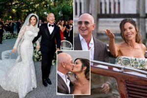 “JUST HAPPENED: Jeff Bezos and Lauren Sanchez’s Secret Wedding Ceremony Leaves Celebrities in TEARS — What Leaked Inside Will SHOCK You!”