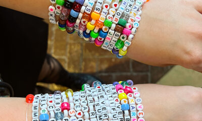 Taylor swift  friendship bracelet beads making the waves..