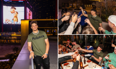 "Patrick Mahomes Celebrates Friend's Bachelor Party in Las Vegas, Dines at Luxury Steakhouse, Spends $1,160 on Tequila Round, Joined by Travis Kelce After Departing Taylor Swift's Company in Sydney"