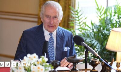 King Charles speaks of 'great sadness' at missing Maundy Thursday service
