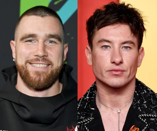 Barry Keoghan and Travis Kelce Meet for the First Time, But Not at the Eras Tour.