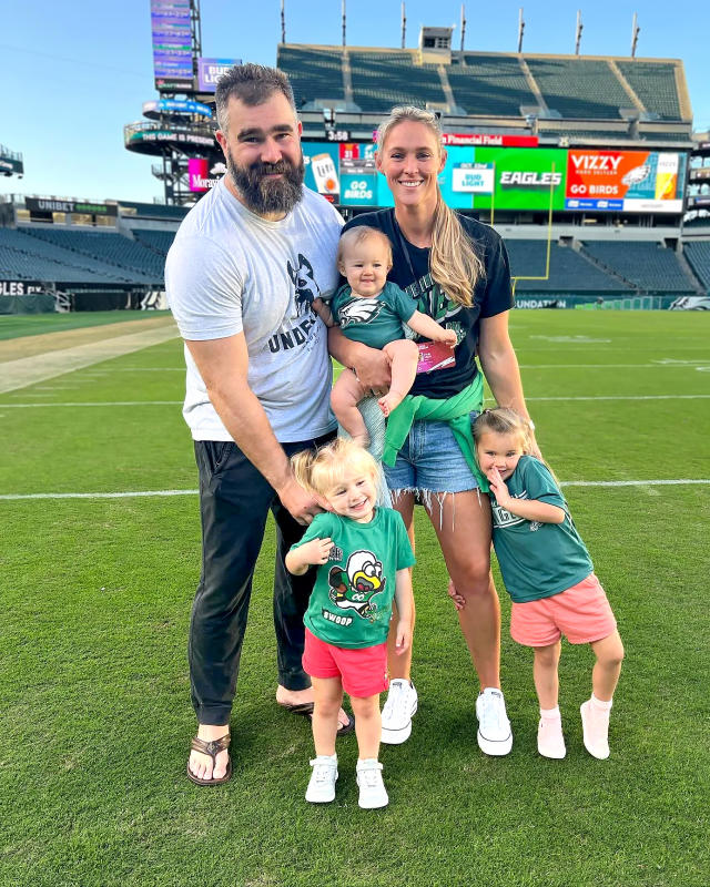 Jason and Kylie Kelce: A Happy Family - What's Your Take?