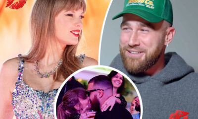 Taylor Swift and Travis Kelce's sweet kiss steals the show in Singapore