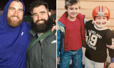 Mother's Joy: Donna Kelce's Heartwarming Throwback Photos of Sons Travis and Jason, From College to Present Day