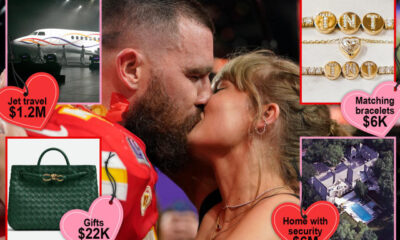 The high cost of Travis Kelce dating Taylor Swift: More than $8M spent on planes, gifts, a new home & more