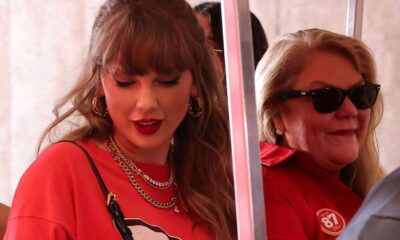 News Update: Taylor Swift's Mom Andrea Reps Travis Kelce — and Her Daughter! — with 'In My 87 Era' Pin at Chiefs Game...see more