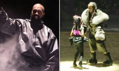 Kanye West Look at My Talented Kids, China ... Performs Show w/ All His Children, Bianca Films....see more