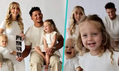 "Confirmed: We’re having twins! Patrick Mahomes and Brittany officially reveal the sex of their unborn babies, along with their chosen names."