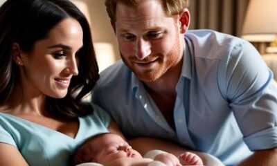 "It's a sad day for the royal family as Prince Harry and Meghan Markle shed tears while revealing the heartbreaking news of their daughter Lilibet's passing."