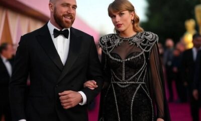 JUST IN: Taylor Swift and Travis Kelce Steal the Spotlight at the 2025 Kentucky Derby with a Stunning Grand Entrance Louisville, KY – May 3, 2025 The 2025 Kentucky Derby wasn’t just about the horses this year—it was about the unmatched star power of pop icon Taylor Swift and NFL superstar Travis Kelce. The couple made a grand, show-stopping entrance that had fans screaming, photographers scrambling, and the internet buzzing within minutes. Arriving hand-in-hand at Churchill Downs, Swift and Kelce turned heads with their bold fashion choices. Taylor stunned in a custom pastel pink dress adorned with hand-embroidered floral accents, a wide-brimmed hat tilted just right, and sparkling heels that caught the sun with every step. Travis matched her elegance with a sharply tailored white suit paired with a patterned lavender tie and coordinating pocket square—his confident stride and megawatt smile completing the look. The couple posed for photos, waved at excited fans, and even took a few selfies with lucky attendees before heading into the exclusive Millionaires Row section. Observers described the atmosphere as electric. “They didn’t just walk in—they owned the moment,” one Derby guest shared. “You could feel the excitement shift when they arrived. Everyone was craning their necks to catch a glimpse.” This appearance marks yet another high-profile moment for the couple, who have dominated headlines over the past year both for their relationship and individual successes. While Taylor continues her record-breaking Eras Tour, Kelce is fresh off another powerful NFL season and multiple TV appearances. Social media erupted shortly after their arrival, with hashtags like #SwiftKelceDerby and #TaylorAndTravis trending globally. One fan tweeted, “Forget the horses—Taylor and Travis just won the Kentucky Derby red carpet!” As the races continued, it was clear that for many in attendance, the true highlight of the day had already galloped in—on two feet, not four.