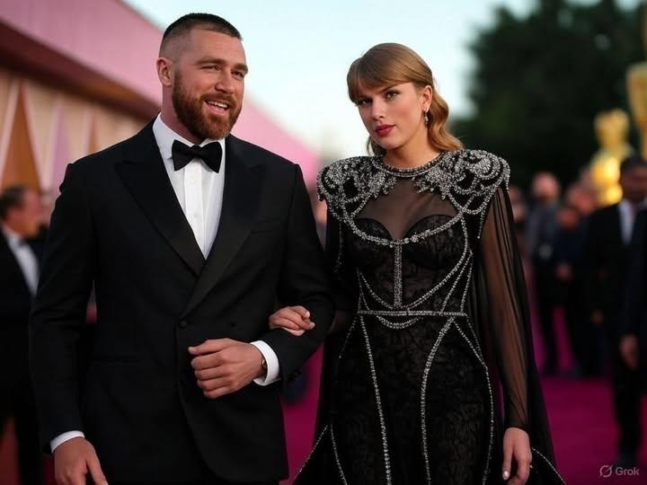 JUST IN: Taylor Swift and Travis Kelce Steal the Spotlight at the 2025 Kentucky Derby with a Stunning Grand Entrance Louisville, KY – May 3, 2025 The 2025 Kentucky Derby wasn’t just about the horses this year—it was about the unmatched star power of pop icon Taylor Swift and NFL superstar Travis Kelce. The couple made a grand, show-stopping entrance that had fans screaming, photographers scrambling, and the internet buzzing within minutes. Arriving hand-in-hand at Churchill Downs, Swift and Kelce turned heads with their bold fashion choices. Taylor stunned in a custom pastel pink dress adorned with hand-embroidered floral accents, a wide-brimmed hat tilted just right, and sparkling heels that caught the sun with every step. Travis matched her elegance with a sharply tailored white suit paired with a patterned lavender tie and coordinating pocket square—his confident stride and megawatt smile completing the look. The couple posed for photos, waved at excited fans, and even took a few selfies with lucky attendees before heading into the exclusive Millionaires Row section. Observers described the atmosphere as electric. “They didn’t just walk in—they owned the moment,” one Derby guest shared. “You could feel the excitement shift when they arrived. Everyone was craning their necks to catch a glimpse.” This appearance marks yet another high-profile moment for the couple, who have dominated headlines over the past year both for their relationship and individual successes. While Taylor continues her record-breaking Eras Tour, Kelce is fresh off another powerful NFL season and multiple TV appearances. Social media erupted shortly after their arrival, with hashtags like #SwiftKelceDerby and #TaylorAndTravis trending globally. One fan tweeted, “Forget the horses—Taylor and Travis just won the Kentucky Derby red carpet!” As the races continued, it was clear that for many in attendance, the true highlight of the day had already galloped in—on two feet, not four.