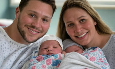 "NFL Quarterback Josh Allen Celebrates Arrival of Twin Babies