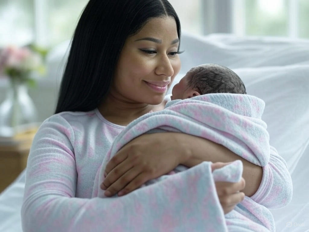 Nicki Minaj Gives Birth in Total Secrecy — Shocking DNA Test Reveals Unexpected Father!"