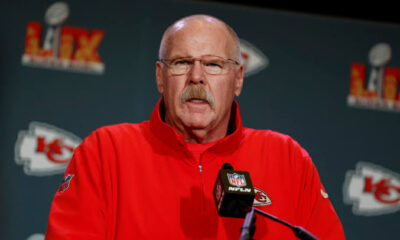 ‘This Might Be the End’ – Andy Reid’s Bizarre Message Has Chiefs Nation on Edge Kansas City, MO – Kansas City Chiefs head coach Andy Reid has sparked a wave of speculation and concern after delivering a cryptic message during a post-practice interview that left fans wondering about the future of the franchise. In what was supposed to be a routine media session, Reid made an offhand remark that sent shockwaves through Chiefs Nation. “There are things happening behind the scenes,” he said. “This might be the end of something – or the start of something new. Either way, we’ll be ready.” The statement, vague and unsettling, has fans and analysts scrambling to decode its meaning. Social media lit up within minutes, with some speculating that Reid could be hinting at retirement, a major roster shakeup, or even internal tensions within the organization. “What does he mean by ‘the end’?” one fan wrote on X (formerly Twitter). “Is Kelce leaving? Is Mahomes hurt? Is Andy Reid stepping down? This doesn’t sound right.” While the Chiefs have remained silent since the statement, insiders report that key members of the team were seen in closed-door meetings later that day. No official updates have been provided, but the tension among fans is rising fast. Reid, who has coached the Chiefs since 2013 and brought two Super Bowl titles to Kansas City, is known for being measured and deliberate in his public comments. That makes his mysterious tone all the more alarming. As the team prepares for the upcoming season, one thing is clear: something is happening inside the Chiefs camp—and nobody knows exactly what it is. Fans are left holding their breath, waiting for answers that may not come anytime soon. For now, Chiefs Kingdom can only watch, wonder, and worry. --- Want a thumbnail caption or Facebook post text to go with this?